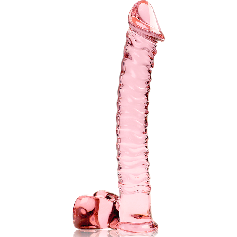 NEBULA IBIZA - n° 23 plug anal en verre borosilicate clair 21.5 cm -o- 4 cm