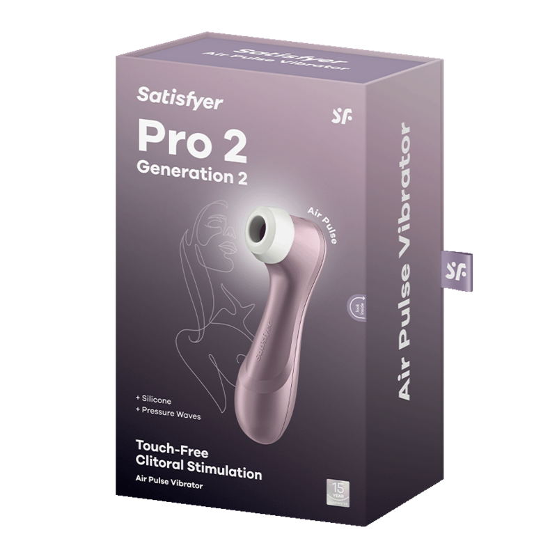 SATISFYER - vibromasseur violet PRO 2