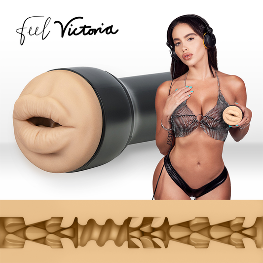 KIIROO - FEEL VICTORIA JUNE , masturbateur en forme de bouche