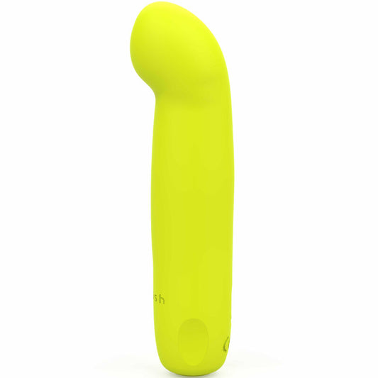 B-SWISH - vibromasseur en silicone rechargeable BCUTE CURVE jaune