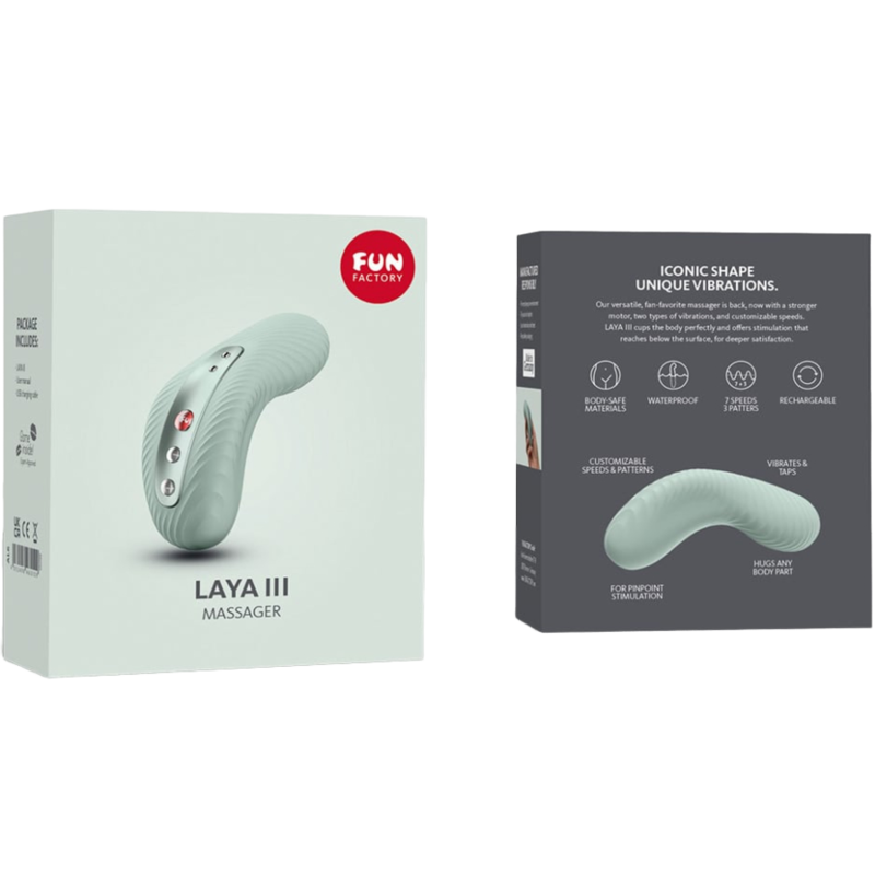 FUN FACTORY - vibromasseur rechargeable LAYA 3