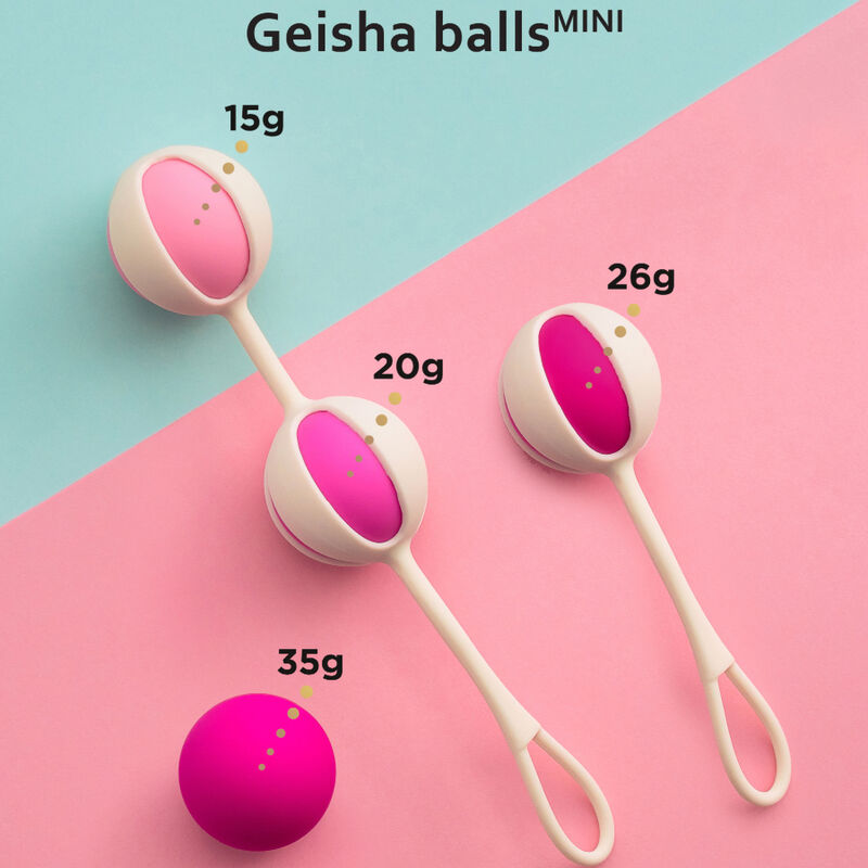 G-VIBE - kit 4 boules de geisha mini violet