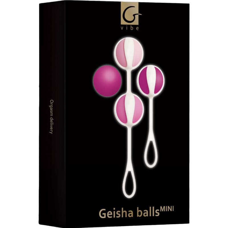 G-VIBE - kit 4 boules de geisha mini violet