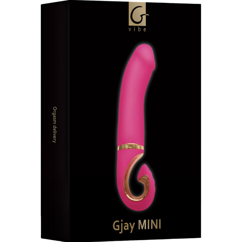 G-VIBE - vibromasseur GJAY MINI rose en silicone