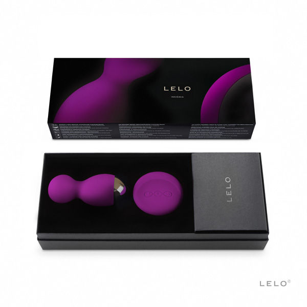 LELO - HULABEADS vibromasseur télécommandé avec boule rotative rose