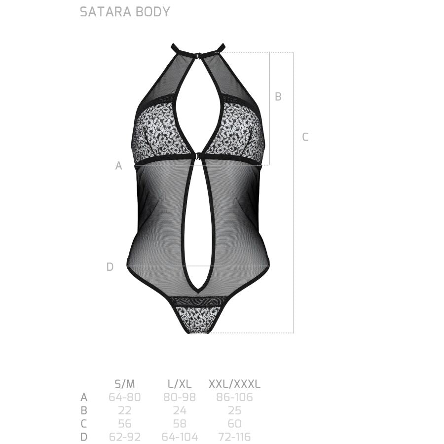 PASSION - SARA body sensuel noir