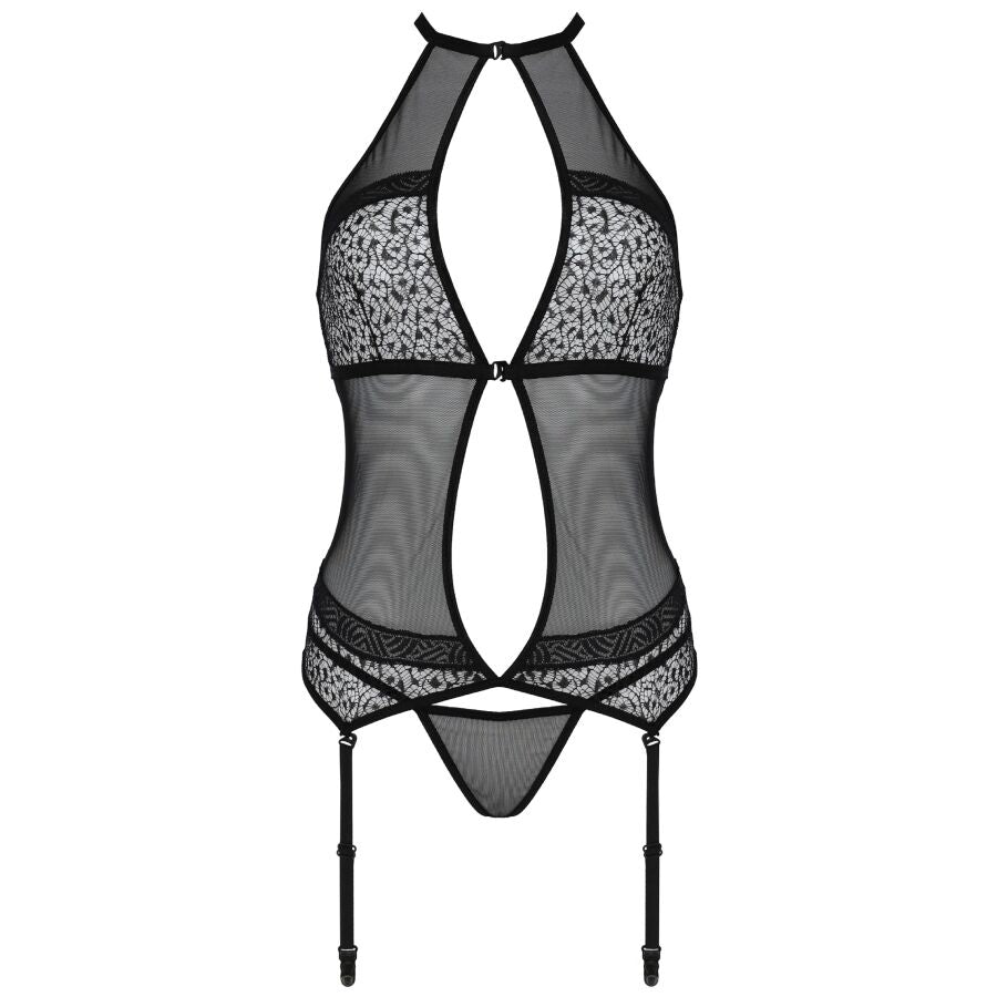 PASSION - corset SARA sensuel noir