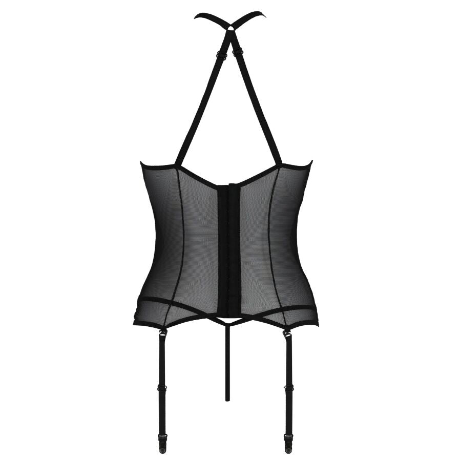 PASSION - corset SARA sensuel noir