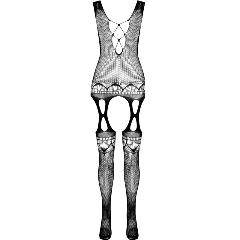 PASSION - bs099 bodystocking (collant de corps) noir TU