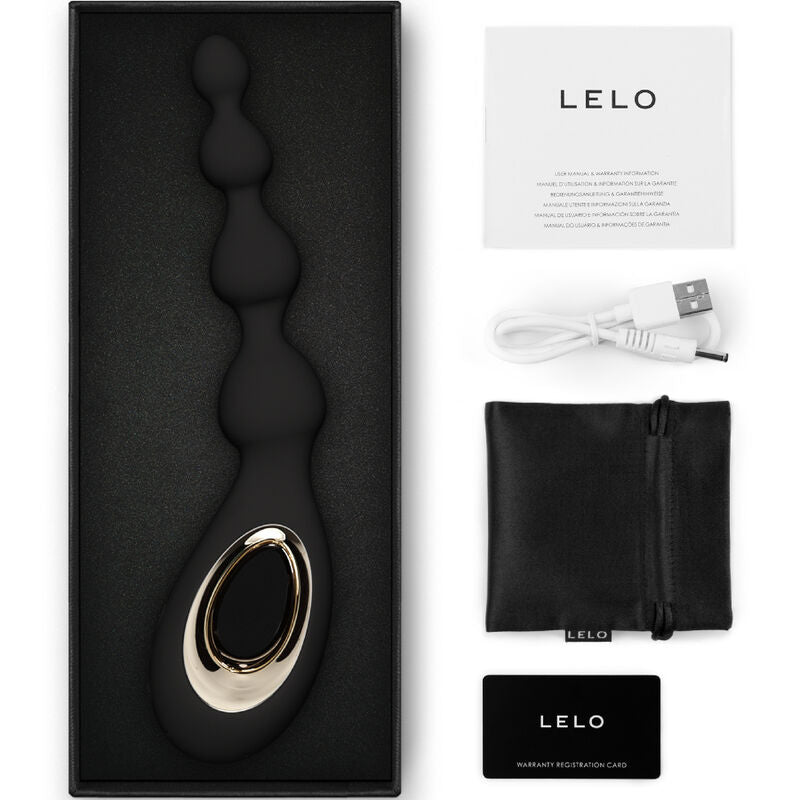 LELO - vibromasseur anal perlé violet SORAYA BEADS