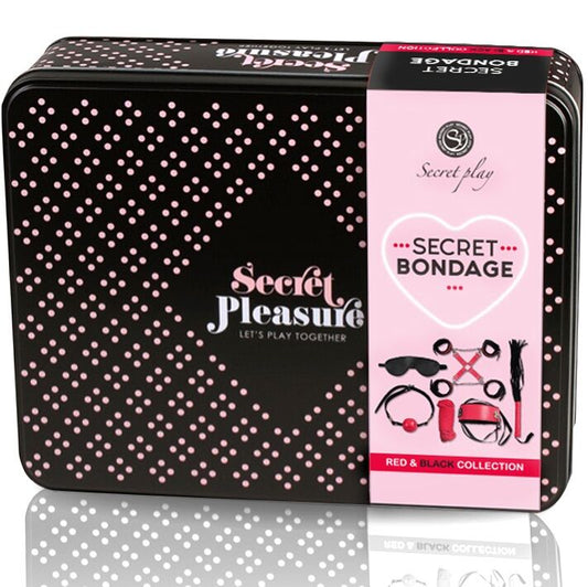 SECRETPLAY - BDSM kit 6 unités rouge collection