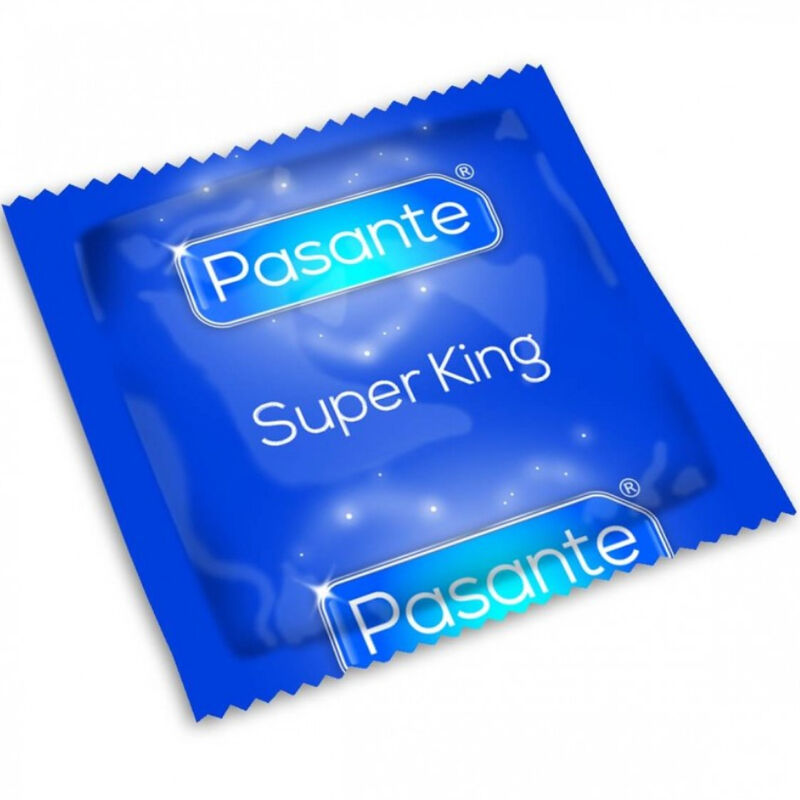 PASANTE - PRÉSERVATIFS TAILLE SUPER KING BOITE 144 UNITÉS