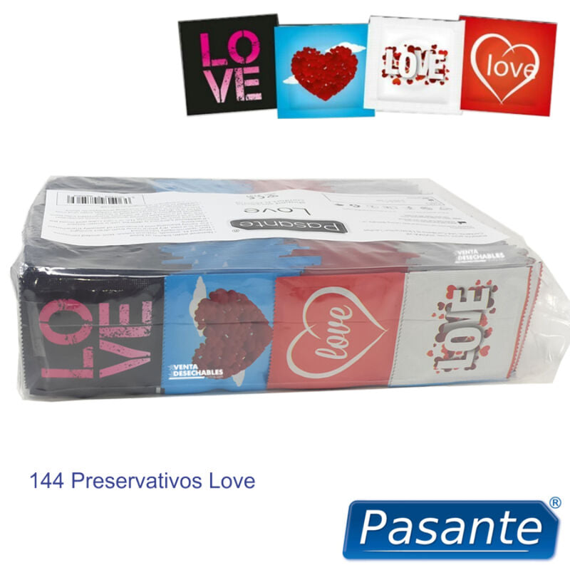 PASANTE - PRÉSERVATIFS LOVE BOITE 144 UNITÉS