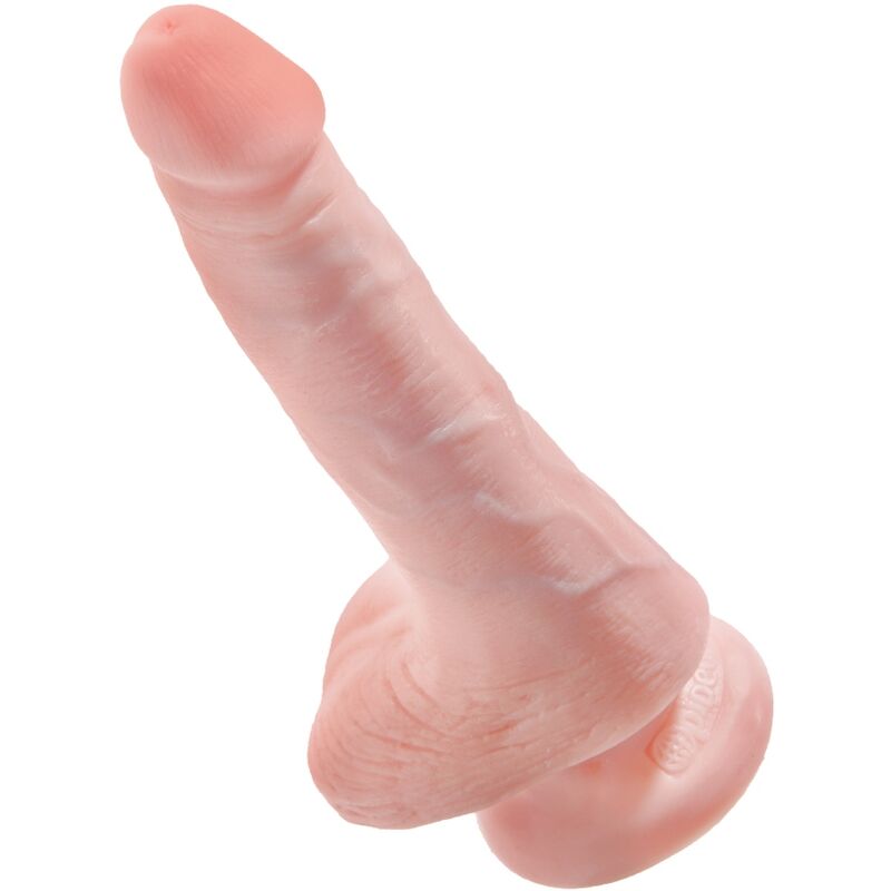 KING COCK - pénis réaliste avec testicules 13.5 cm légères