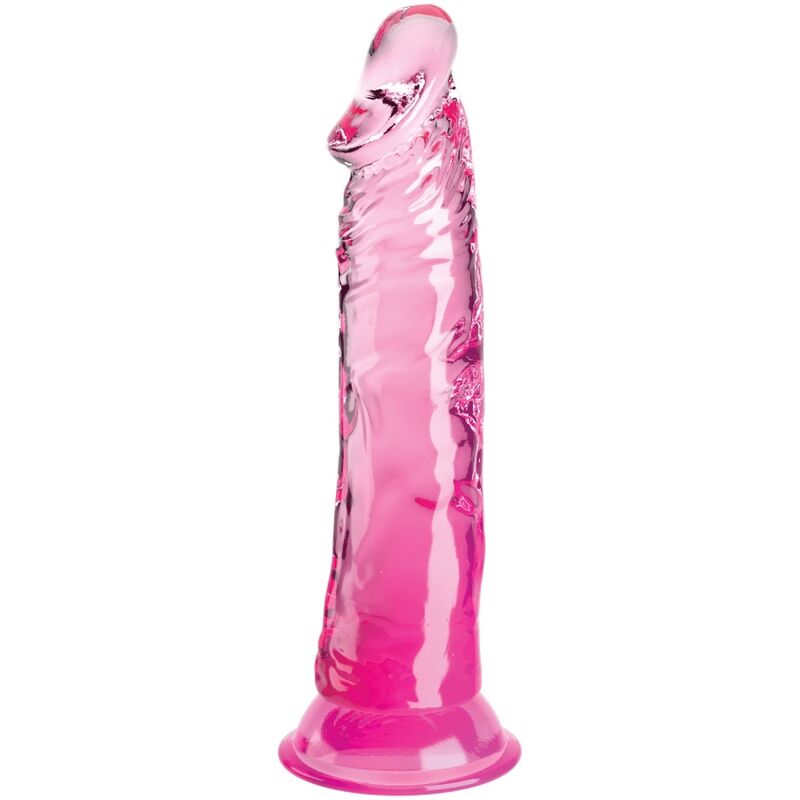 KING COCK - CLEAR gode pénis réaliste 19.7 cm rose