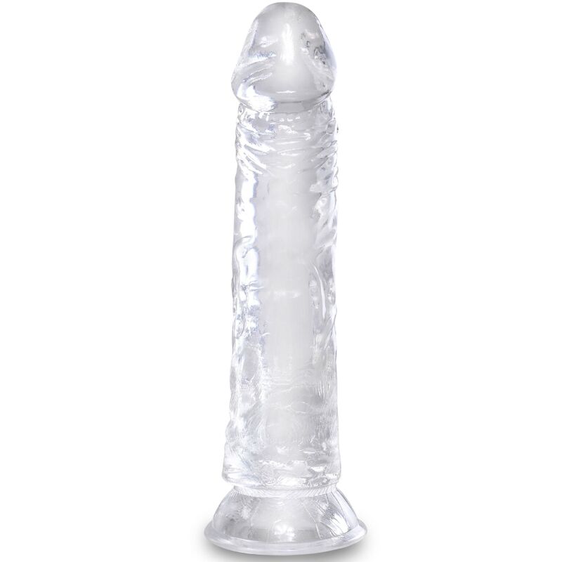 KING COCK - pénis réaliste clair 19.7 cm transparent