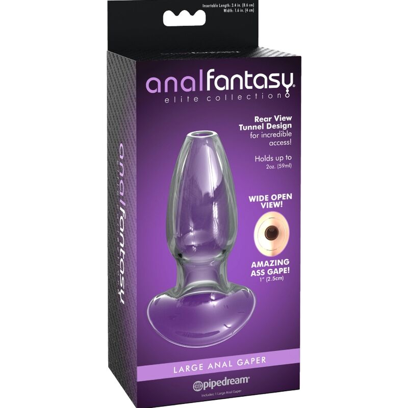 ANAL FANTASY - dilatateur en cristal plug anal taille M