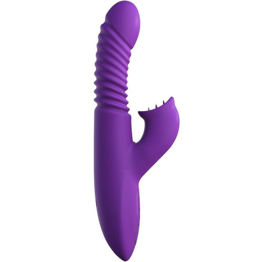 FANTASY FOR HER - vibromasseur de clitoris avec oscillation thermique et fonction de vibration violet