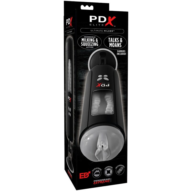 PDX ELITE - masturbateur ULTIMATE MILKER avec voix