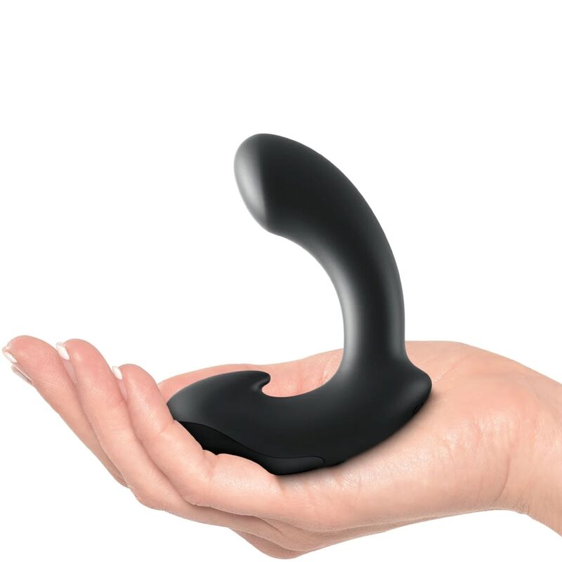 SIR RICHARDS - vibromasseur de prostate point p en silicone noir