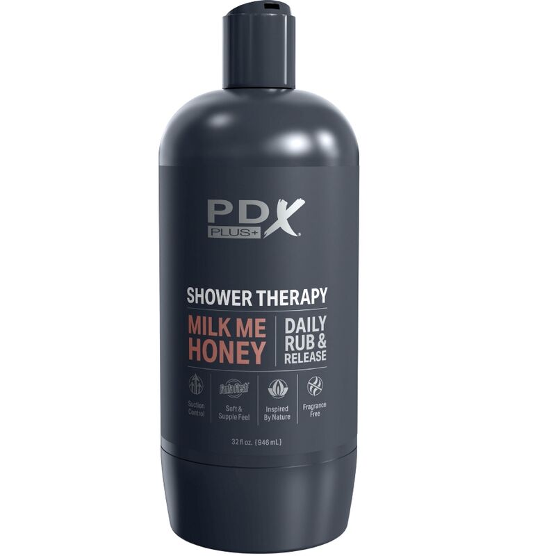 PDX PLUS - masturbateur masturbateur discret en forme de bouteille de shampooing MILK ME CANDY