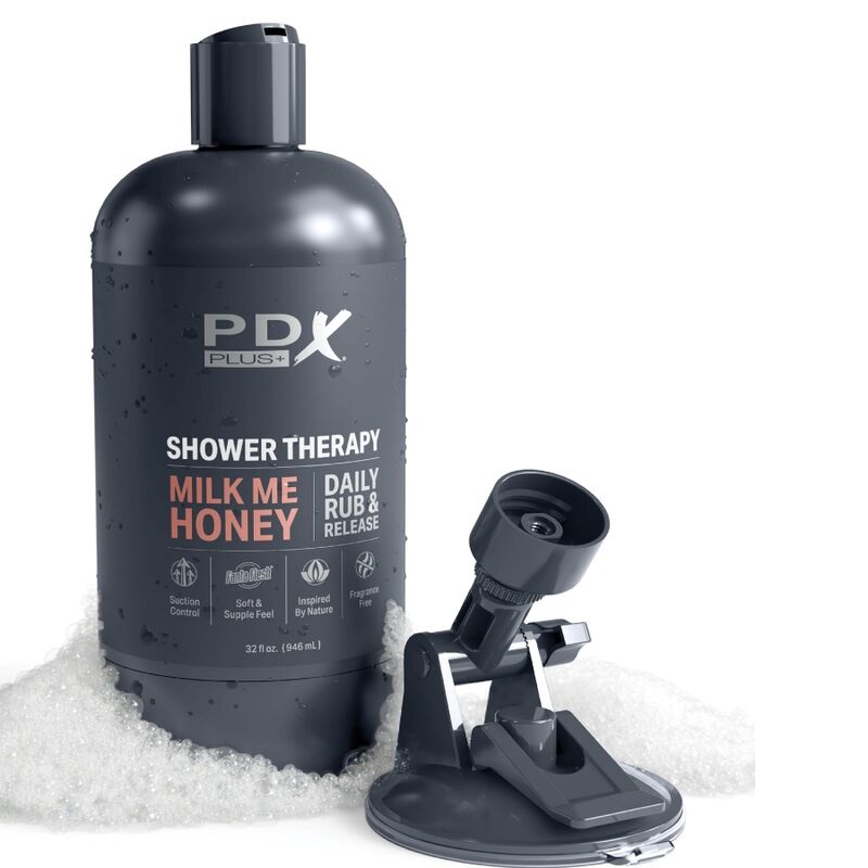 PDX PLUS - masturbateur masturbateur discret en forme de bouteille de shampooing MILK ME CANDY