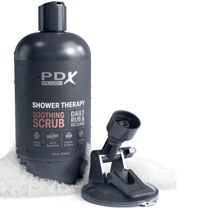 PDX PLUS - masturbateur masturbateur discret en forme de bouteille de shampooing apaisant CANDY