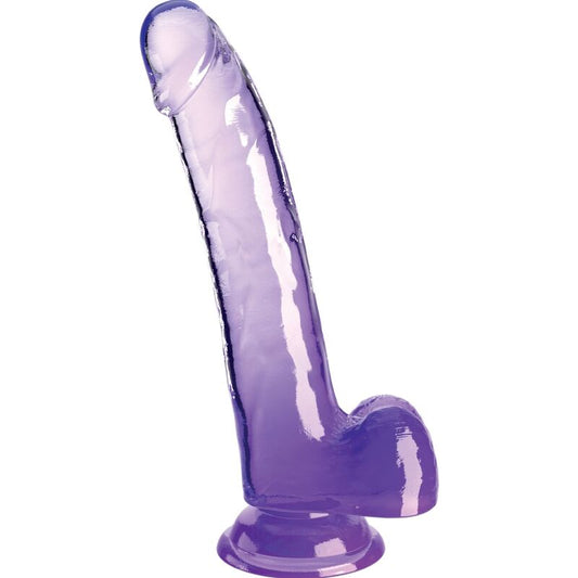 KING COCK - CLEAR gode translucide 20.3 cm violet