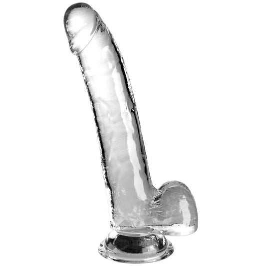 KING COCK - CLEAR gode translucide 20.3 cm transparent