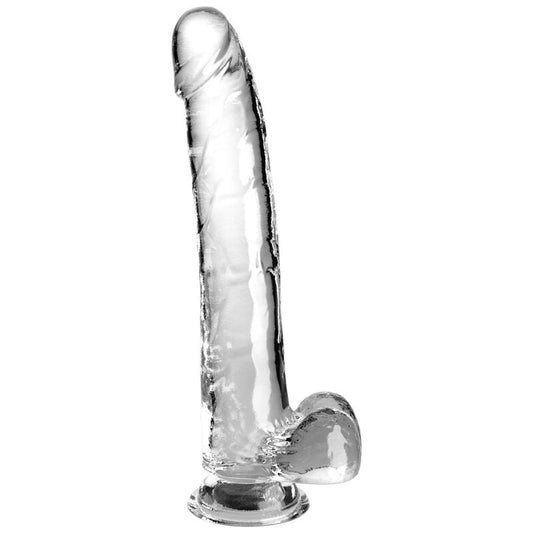 KING COCK - CLEAR gode translucide 24.8 cm transparent