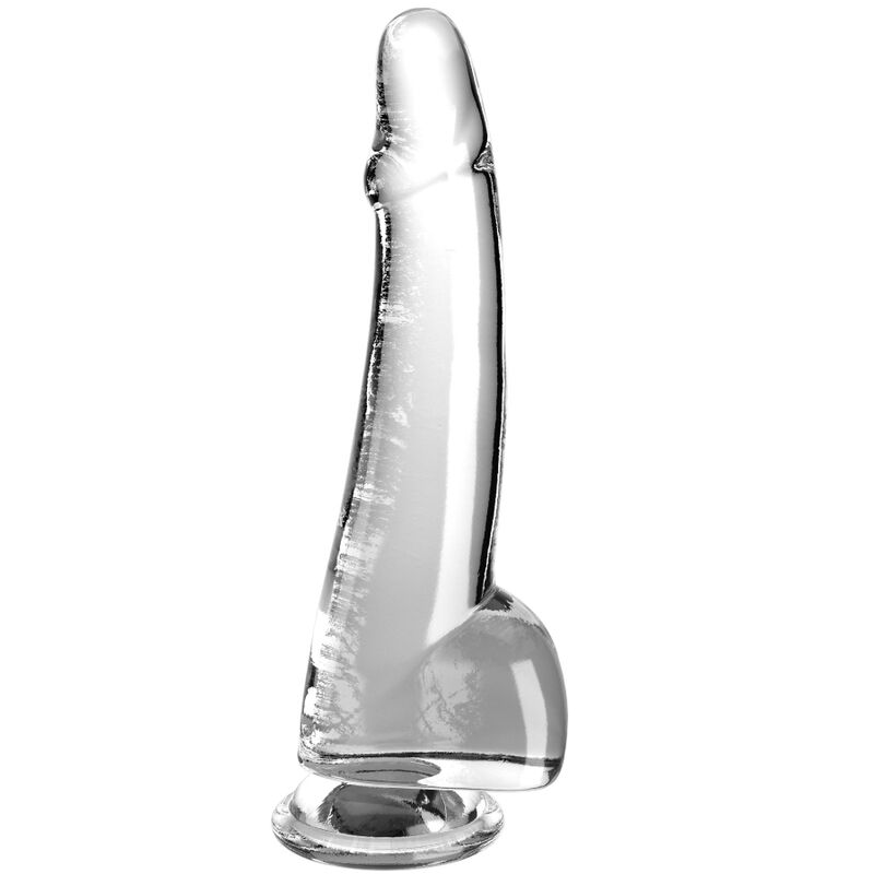 KING COCK - CLEAR gode translucide 19 cm transparent