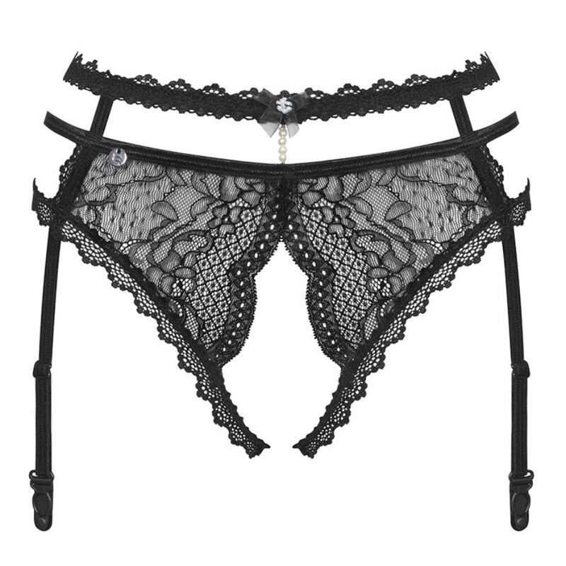 OBSESSIVE - LOVER porte jarretelles noir