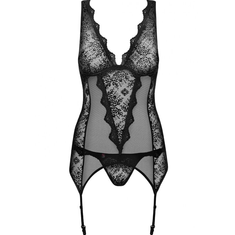 OBSESSIVE - corset et string RITA 2XL