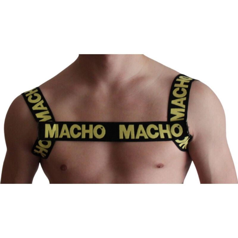 MACHO - harnais double jaune