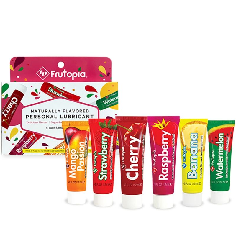 ID FRUTOPIA - ASSORTIMENT DE LUBRIFIANT X5, 12 ML