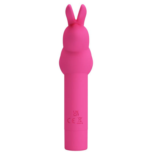 PRETTY LOVE - vibromasseur en silicone lapin GERARDO fuschia