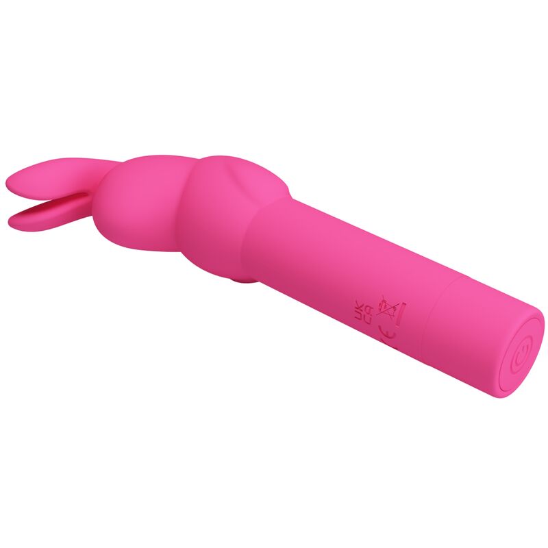 PRETTY LOVE - vibromasseur en silicone lapin GERARDO fuschia