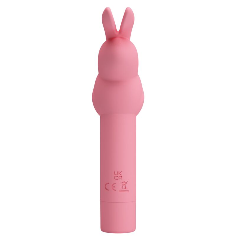 PRETTY LOVE - vibromasseur en silicone lapin rose GERARDO