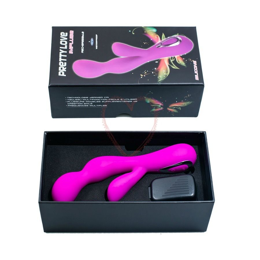 PRETTY LOVE - vibromasseur SMARTIMPULSE violet