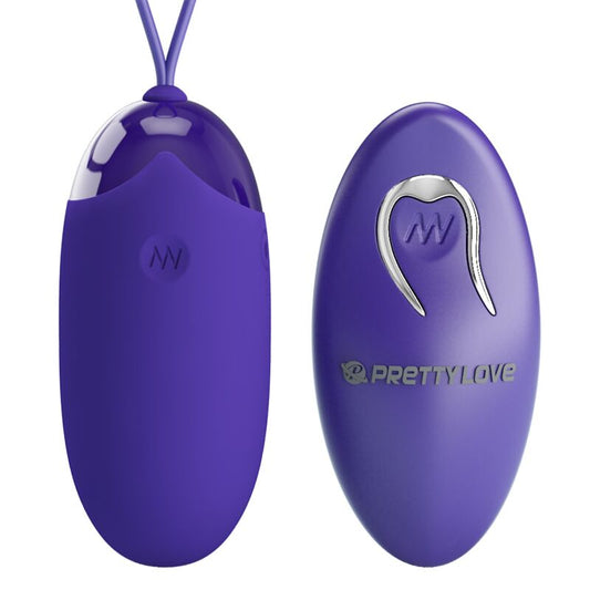 PRETTY LOVE - BERGER YOUTH oeuf vibrant télécommandé violet