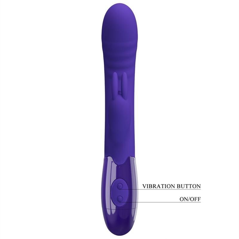 PRETTY LOVE - vibromasseur CERBERUS YOUTH lapin violet