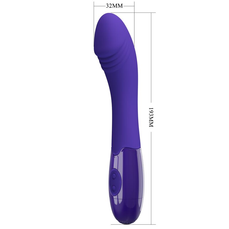 PRETTY LOVE – gode vibromasseur violet ELEMENTAL YOUTH