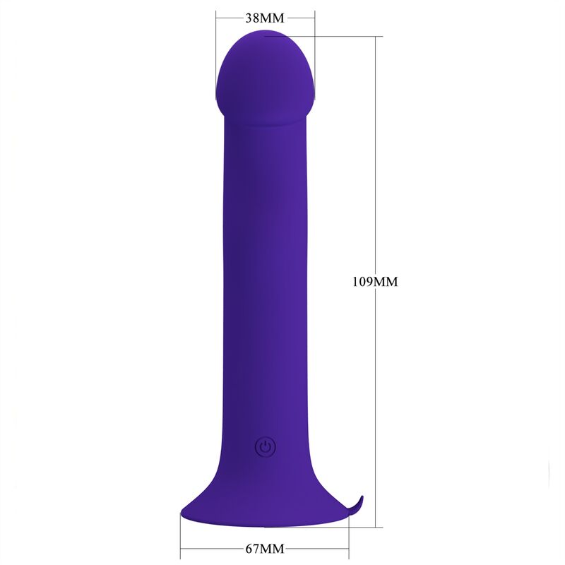 PRETTY LOVE - gode vibromasseur MURRAY YOUTH violet rechargeable