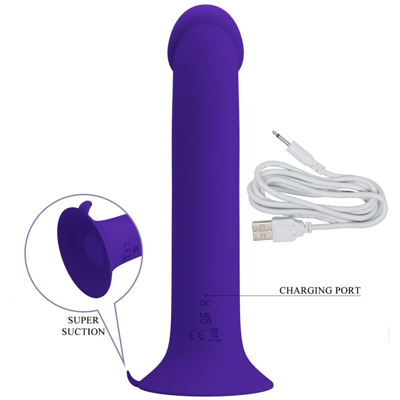 PRETTY LOVE - gode vibromasseur MURRAY YOUTH violet rechargeable