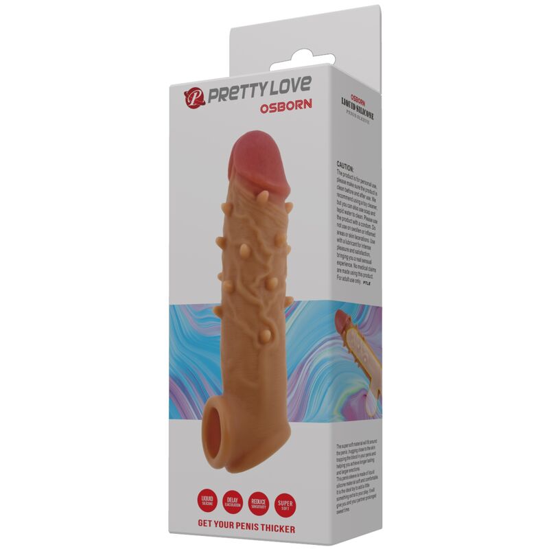 PRETTY LOVE – capuchon d’extension de penis OSBORN