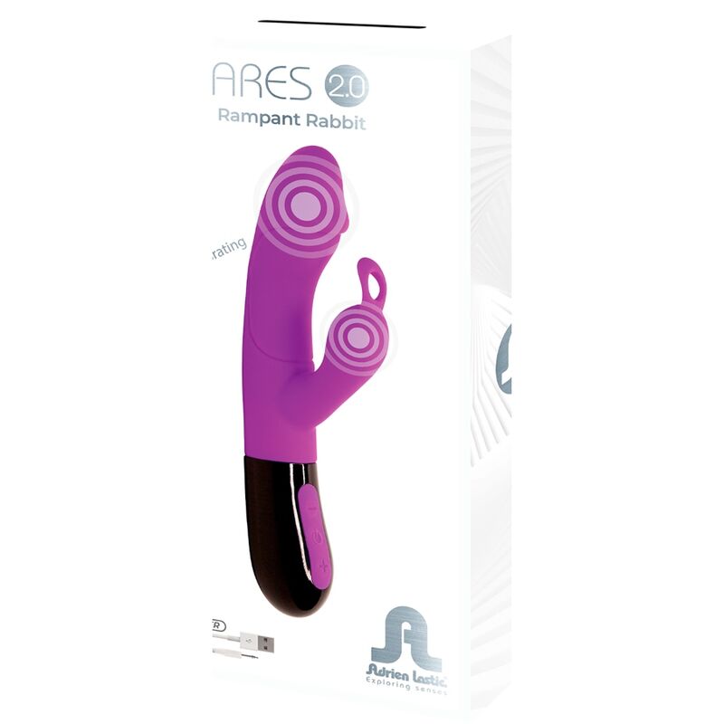 ADRIEN LASTIC - vibromasseur lapin ARES 2.0 violet