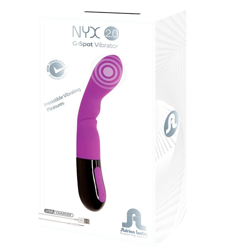 ADRIEN LASTIC - vibromasseur point G NYX 2.0 violet