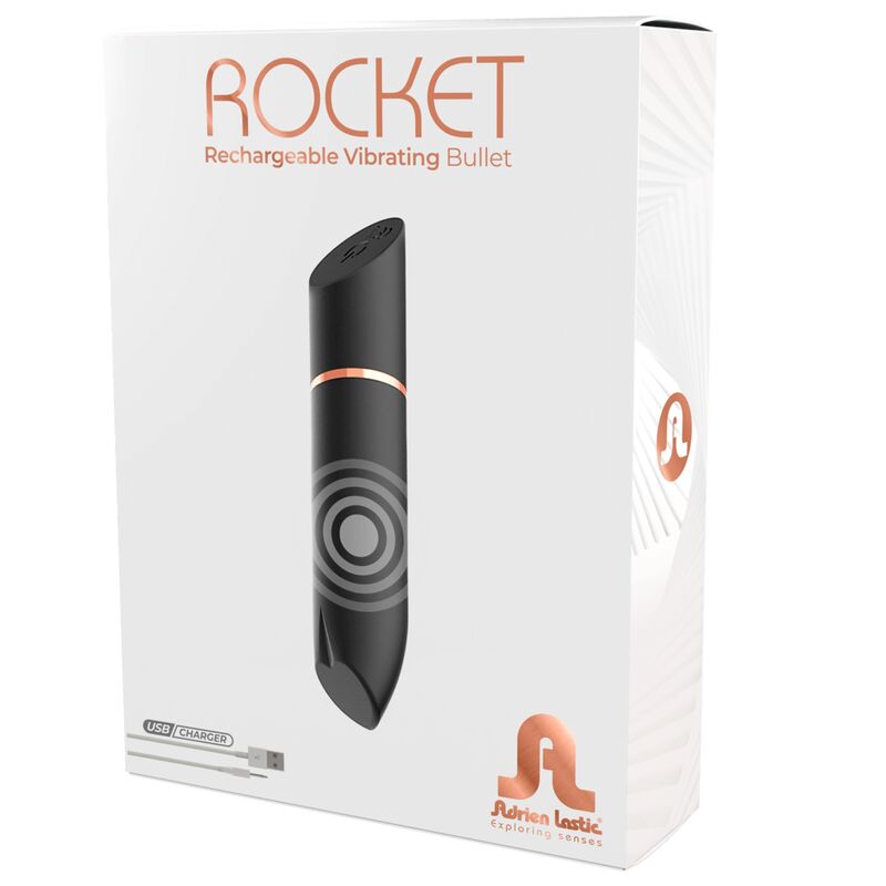 ADRIEN LASTIC - balle rechargeable rocket noire