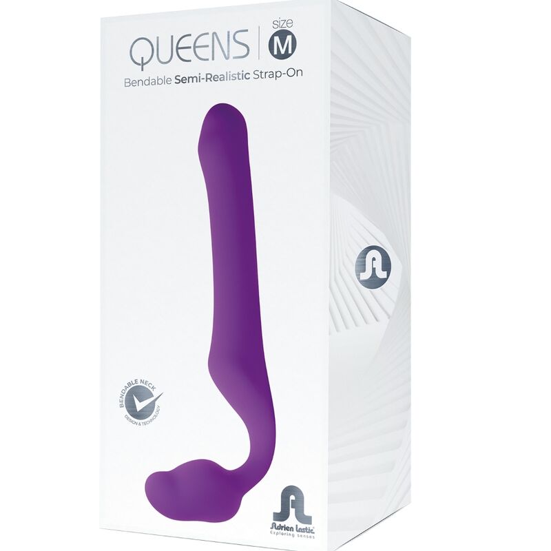 ADRIEN LASTIC - QUEENS gode-ceinture sans sangle violet taille M