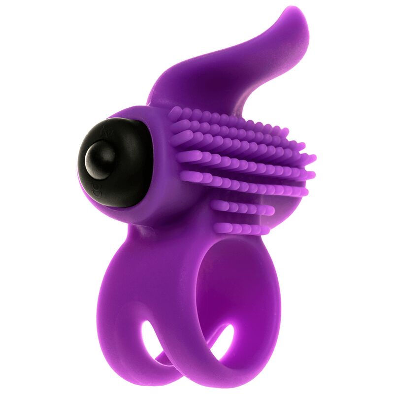 ADRIEN LASTIC - anneau pénien vibrant violet mini vibromasseur LASTIC